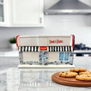 Vintage Steak n Shake Cookie Jar Collectible